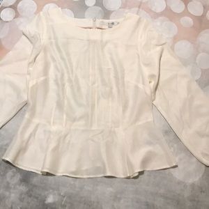 Boden silk long sleeve top, size 10R